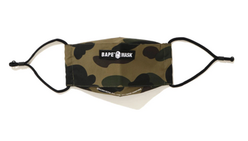 BAPE 1st Camo Mask Green