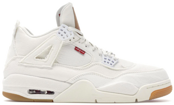 Air Jordan 4 Retro Levi's White (Levi's Tag)