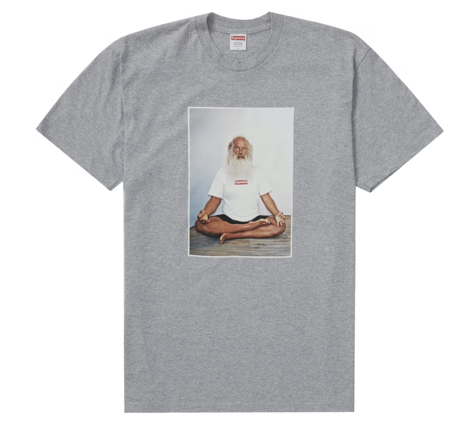 Supreme Rick Rubin Tee Heather Grey