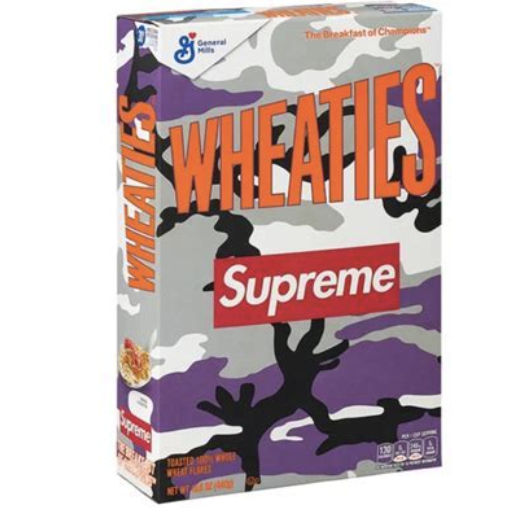 Supreme Wheaties Cereal Box Purple Camo (Not Fit For Human Consumption)