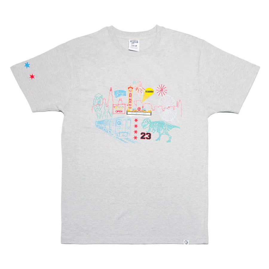 BBC X Welcome To Chicago Tee Grey