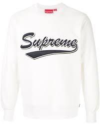 Supreme White Sweater