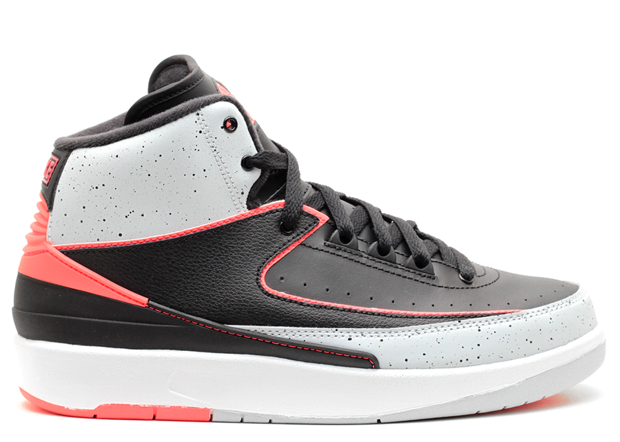 Air Jordan 2 Retro Black Infrared 23 GS