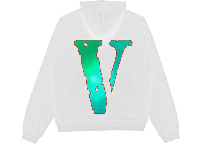 YoungBoy NBA x Vlone Sticks Hoodie White
