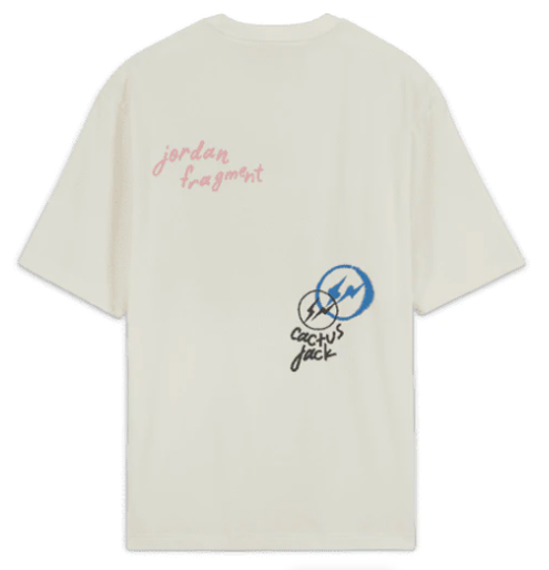 Travis Scott x Jordan x Fragment T-shirt White