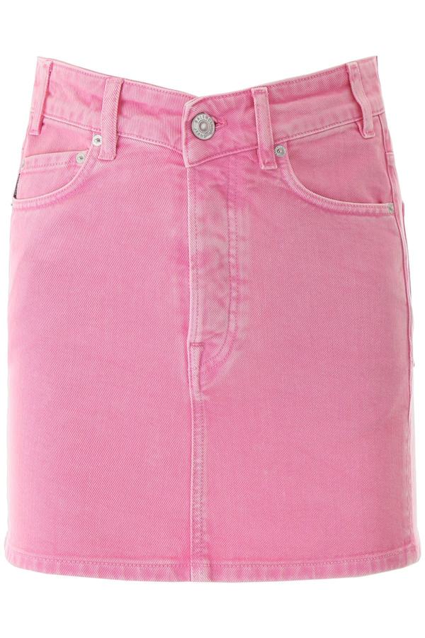 BALENCIAGA V-Neck Skirt Vintage Pink
