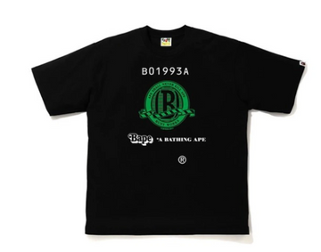 A BATHING APE BAPE$ BO1993A CLASSIC RELAX TEE BLACK