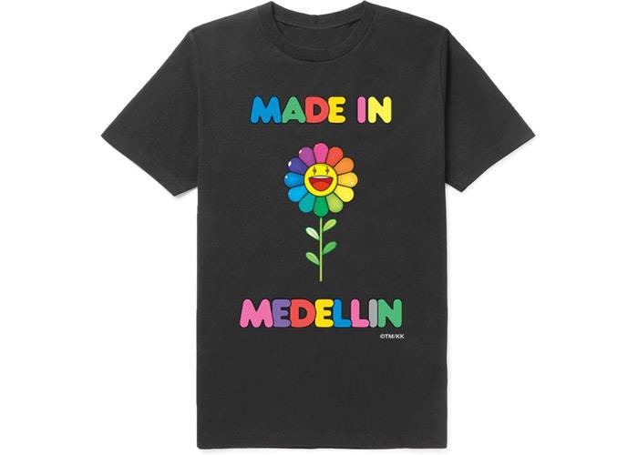 J Balvin x Takashi Murakami Made In Medellin Tee Black