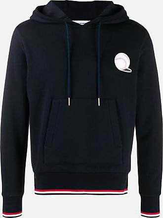 Thom Browne Pullover W/Tipping Stripe Navy