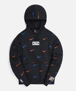 Kith & Nike for New York Knicks AOP Hoodie Black