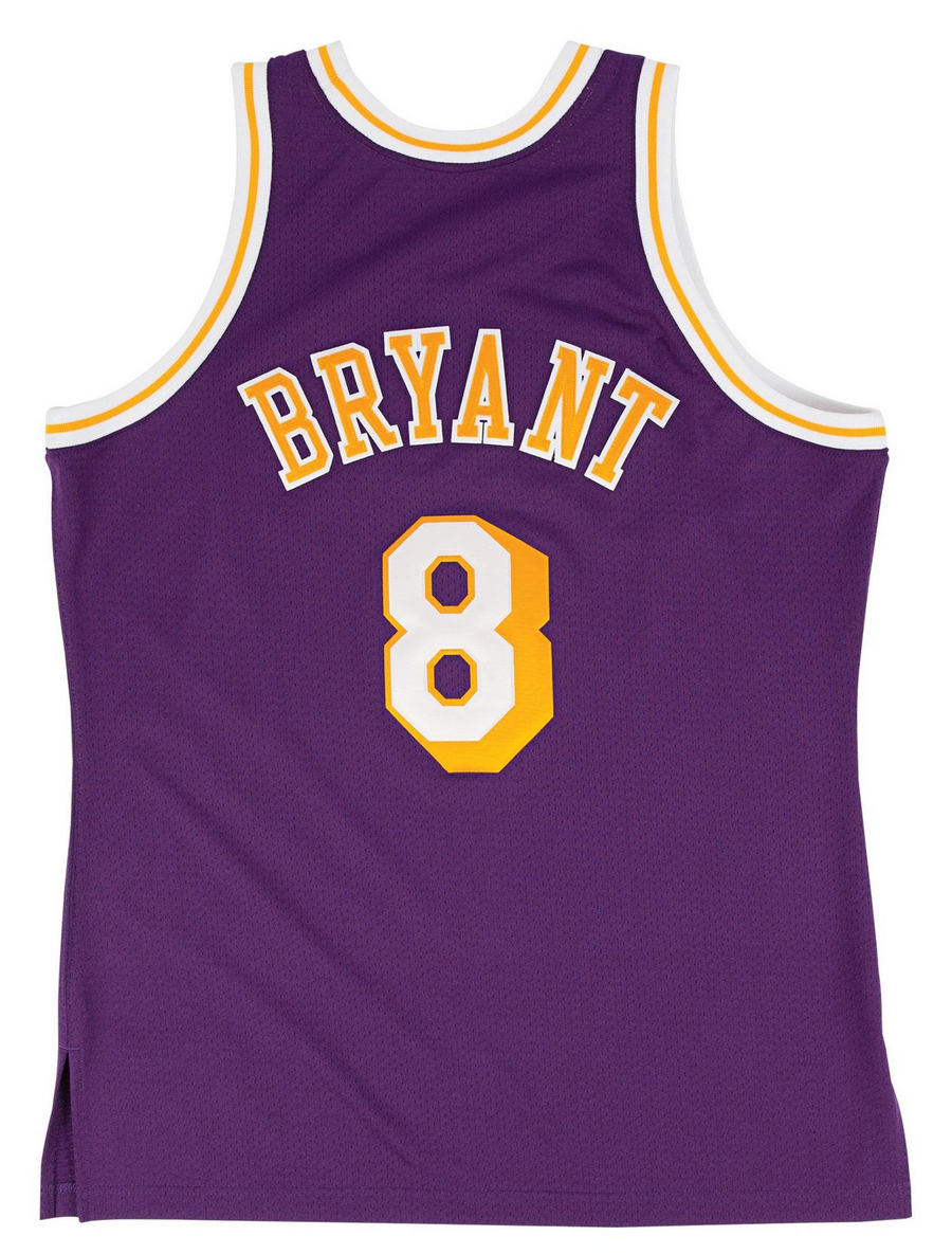 Mitchell & Ness Men's Los Angeles Lakers Kobe Bryant '96 Road Jersey