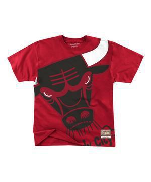 Mitchell & Ness Men's Chicago Bulls Big Face T-Shirt