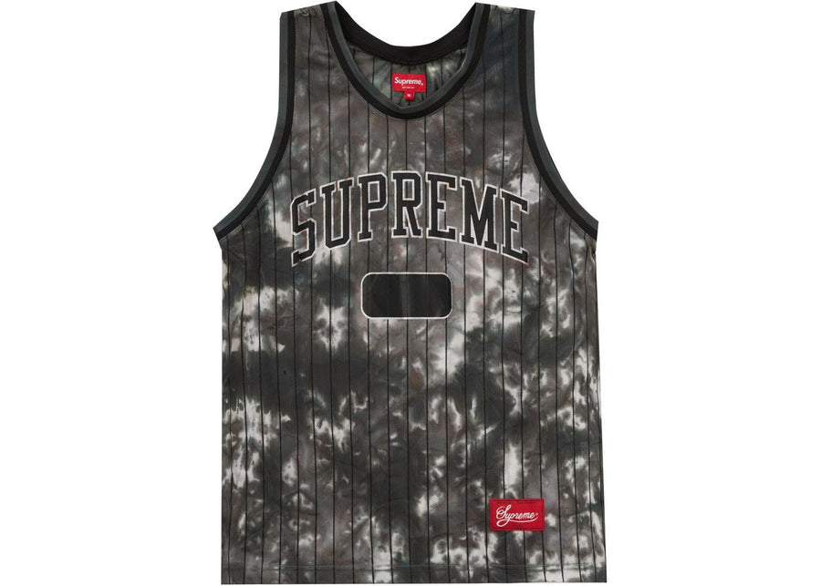 Supreme Dyed Basketball Jersey Black