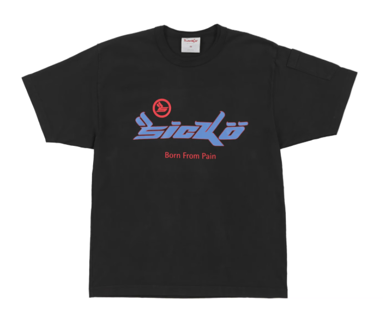 Sicko Pain Tee Black