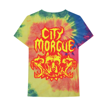 City Morgue Dogs Tie Dye Tee