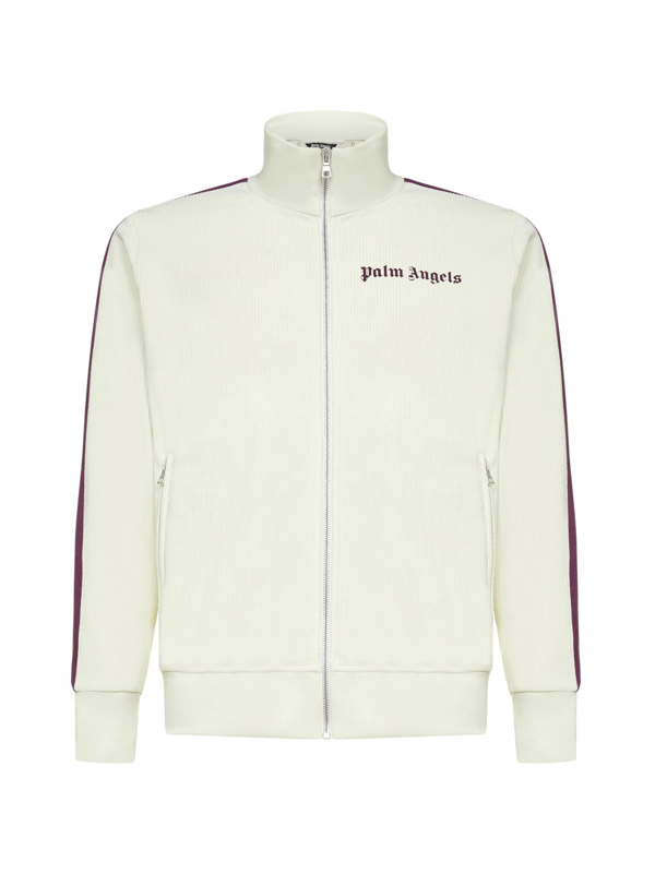 PALM ANGELS Men's Corduroy Fleece Track Jacket