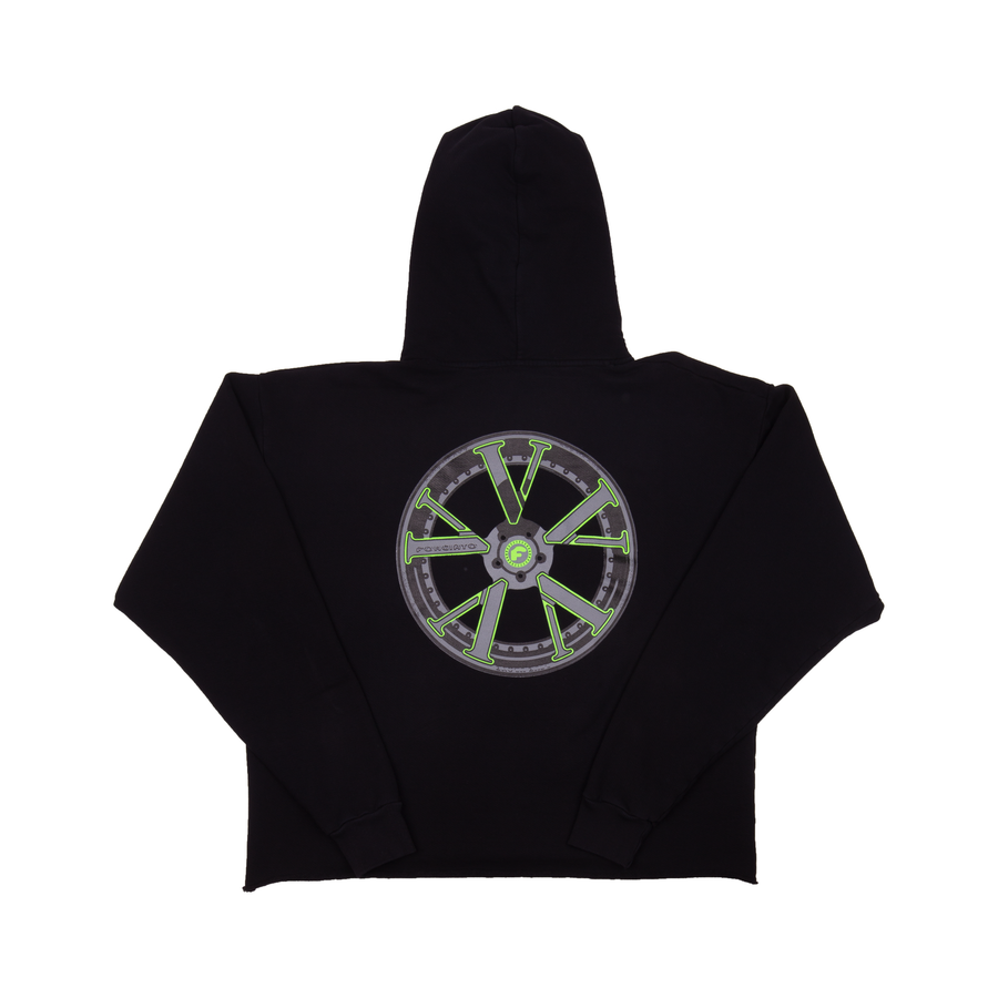 Black Vlone green Forgiatto hoodie