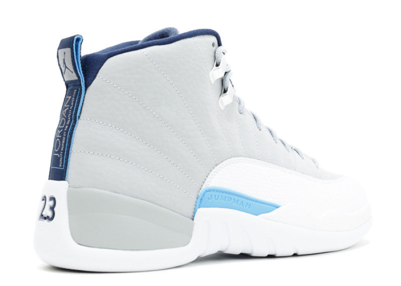 Air Jordan 12 Retro Grey University Blue