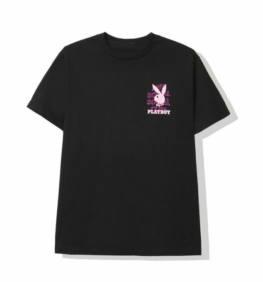 Anti Social Social Club x Playboy Black Tee