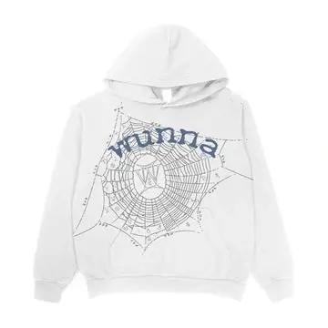 Sp5der Young Thug Wunna Hoodie White