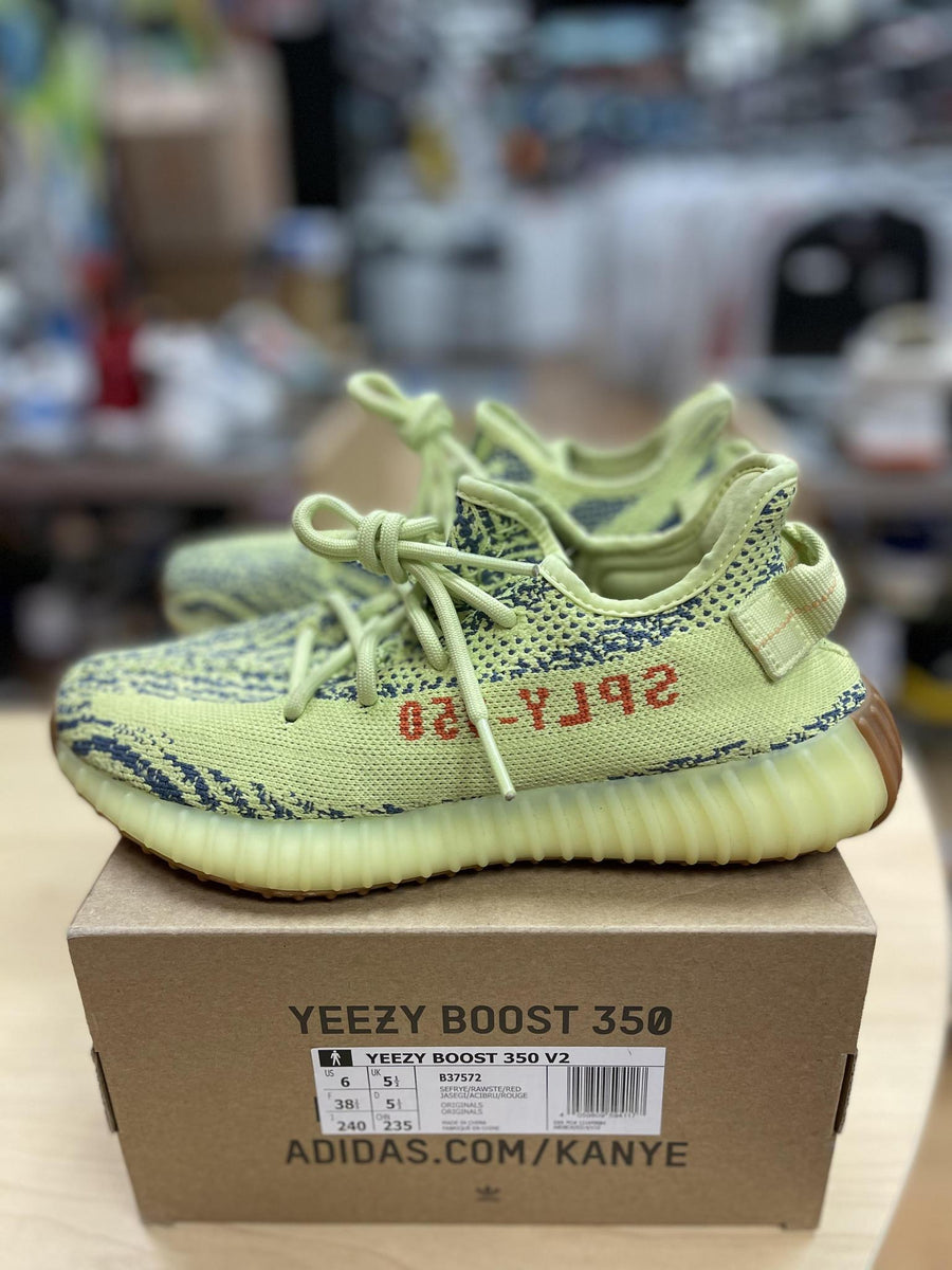 Vnds adidas Yeezy Boost 350 V2 Semi Frozen Yellow