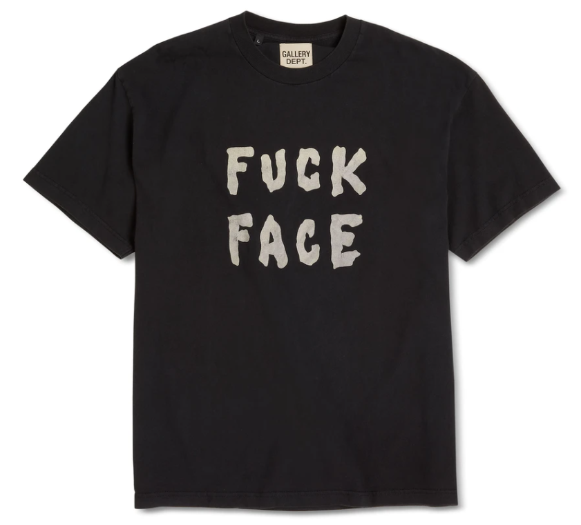 Gallery Dept. Fuck Face Tee