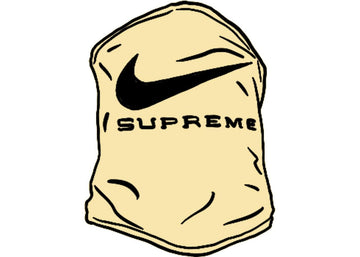 Supreme Nike Neck Warmer Pale Yellow