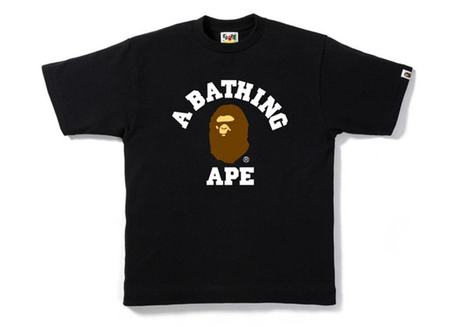 BAPE College Tee Black