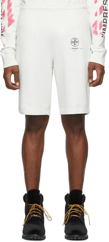 Off-White Diag Stencil Shorts