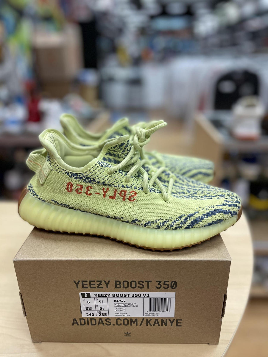 Vnds adidas Yeezy Boost 350 V2 Semi Frozen Yellow