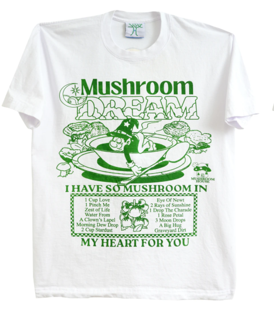 Online Ceramic Love Spell - White Tee