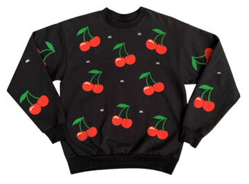 Cherry Print Crewneck