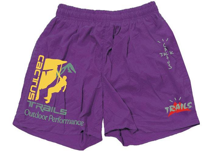 Travis Scott Climb Shorts Purple