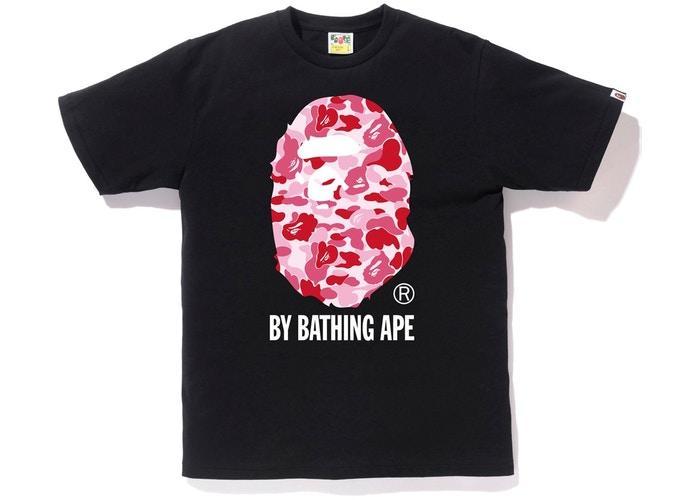 BAPE ABC By Bathing Tee Black/Pink