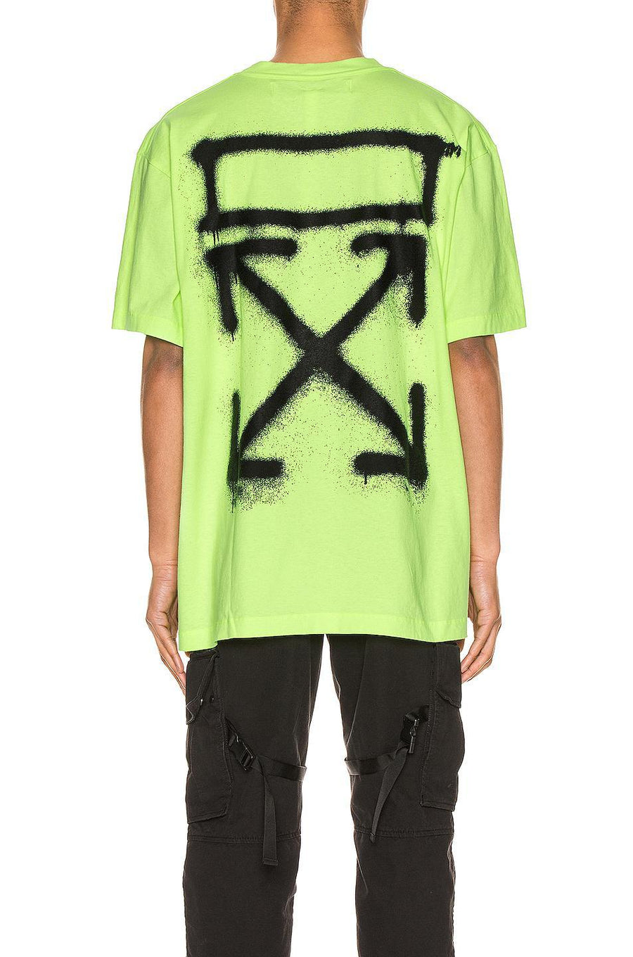 OFF-WHITE Spray Painting Over Tee