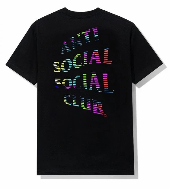 Anti Social Social Club Fuzzy Connection Black Tee