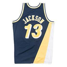 MItchell & Ness Mark Jackson 1996-97 Indiana Pacers Road Swingman Jersey