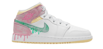 Air Jordan 1 Mid Paint Drip (PS)