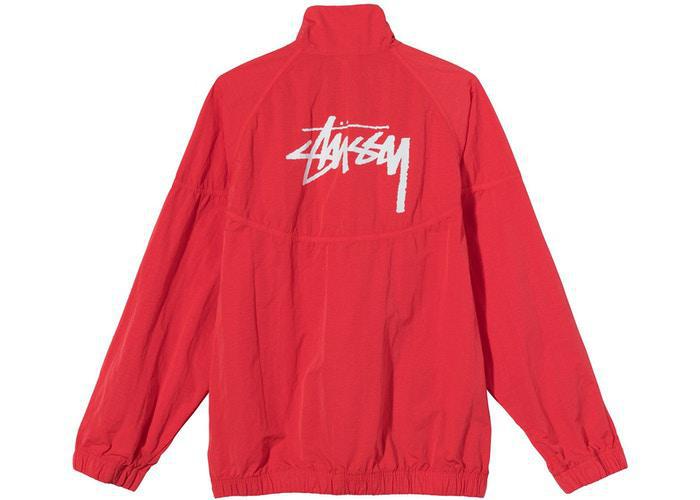 Nike x Stussy Windrunner Jacket Habanero Red