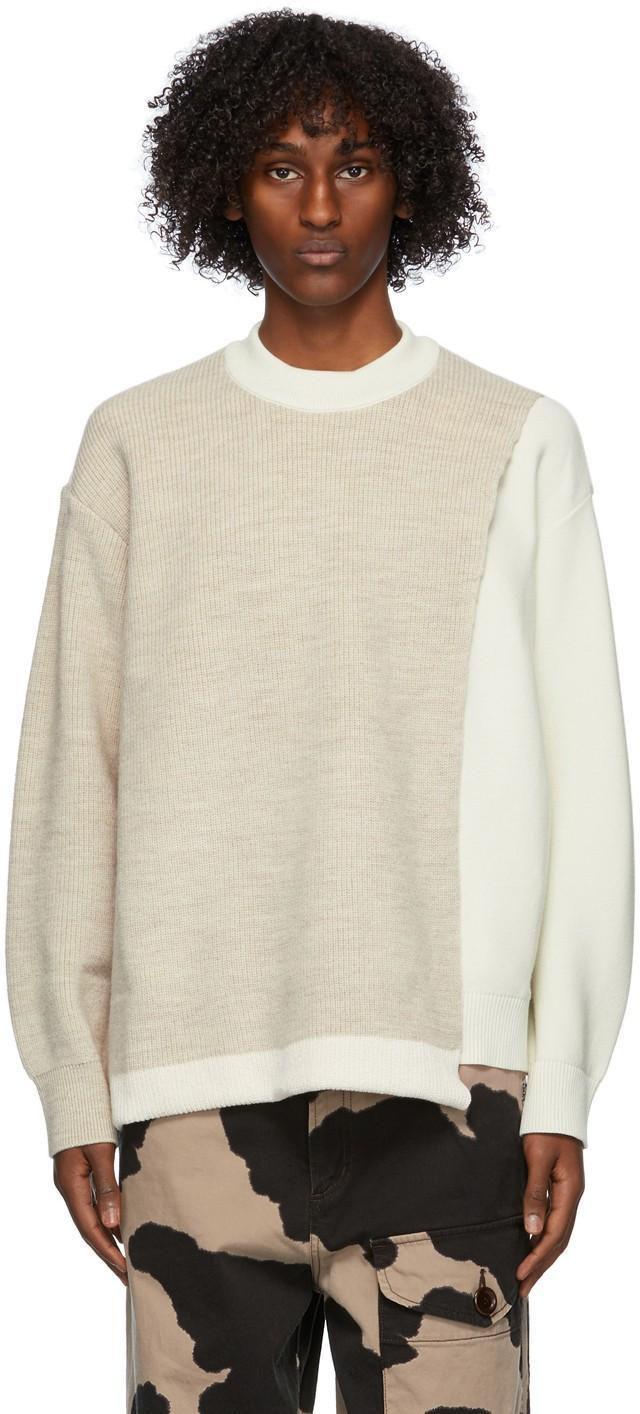 AMBUSH Off-White Overlap Sweater