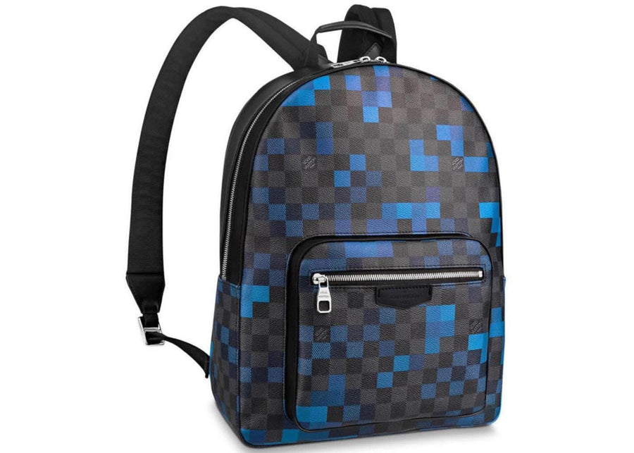 Louis Vuitton Backpack Josh Damier Graphite Pixel Blue