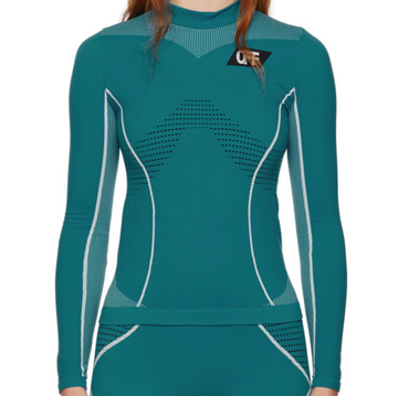Off-White Blue Athletic Long Sleeve T-Shirt