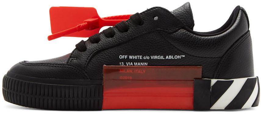 Off-White Vulc Low Black Leather FW19 (W)