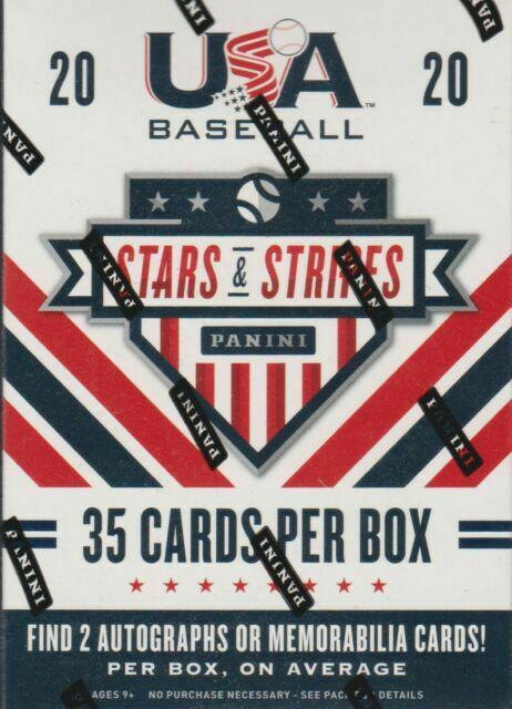 Panini 2020 Panini Stars and Stripes USA Baseball Cards