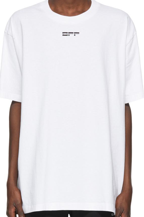 Off-White White Masked Face T-Shirt