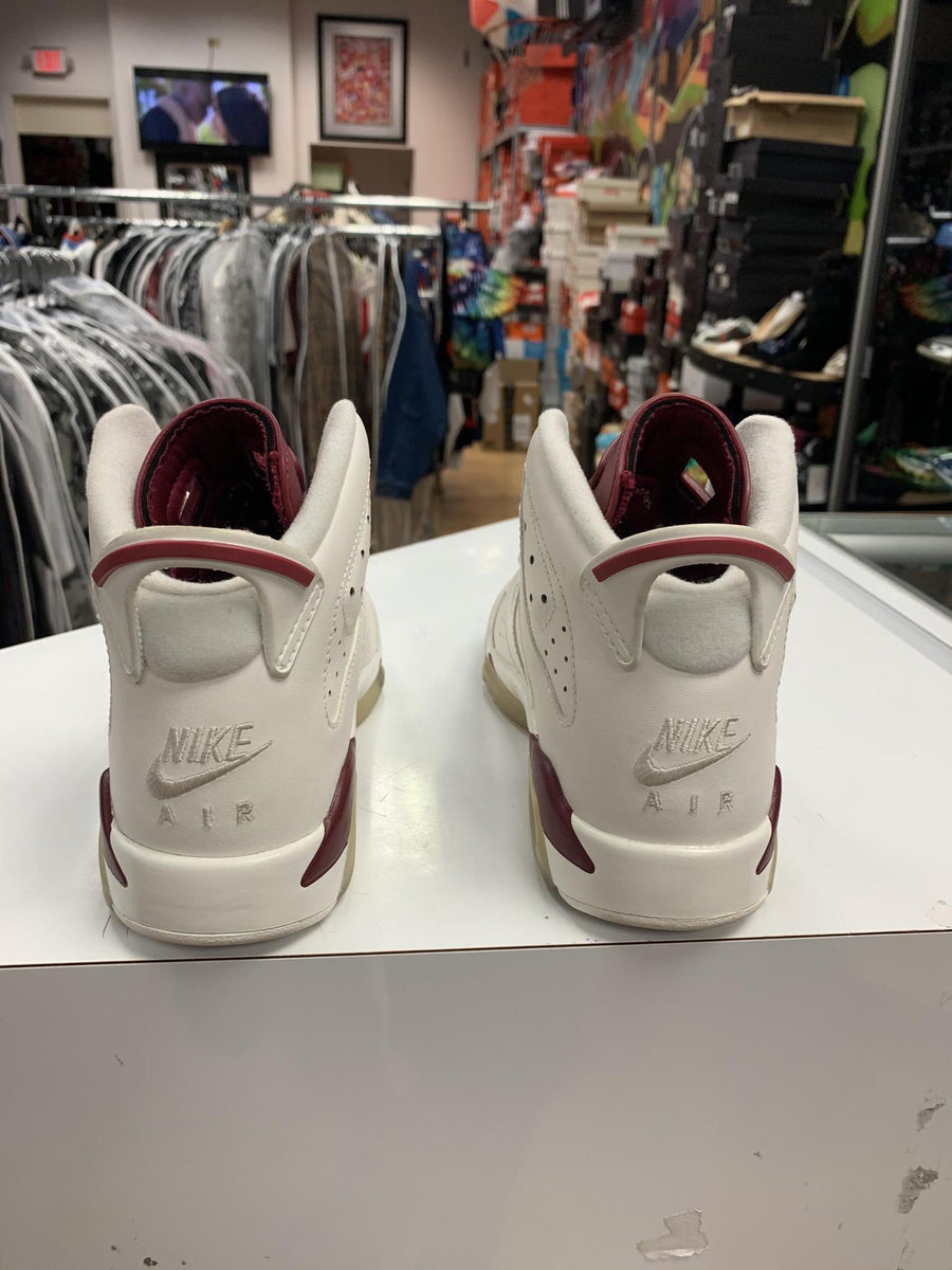 Vnds Jordan 6 Retro Maroon 2015 (GS)