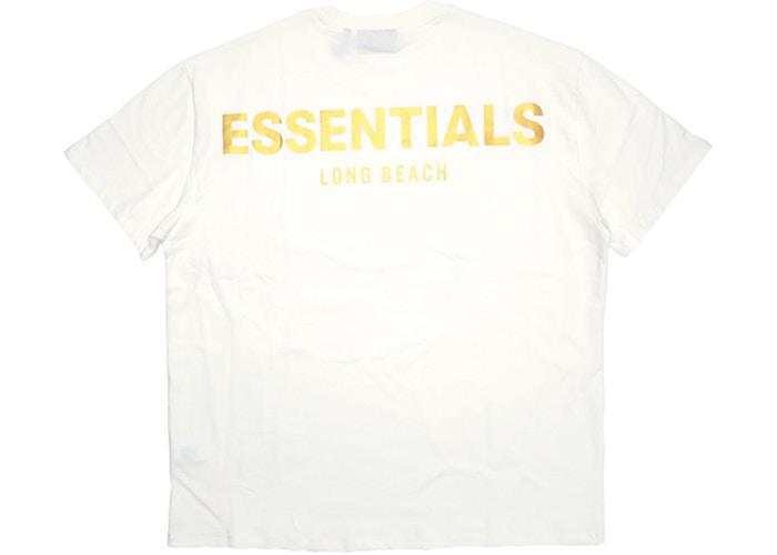 FEAR OF GOD Essentials Long Beach 3M Boxy T-Shirt White