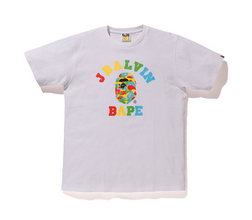 Bape x J Balvin Miami Ex #3 Tee White