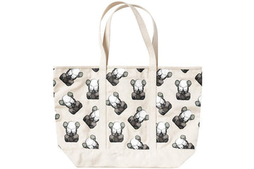 KAWS x Uniqlo Tokyo First Tote Bag Off White
