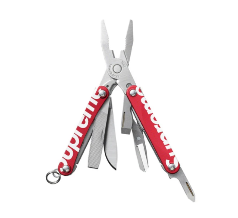 Supreme Leatherman Squirt PS4 Multitool Red